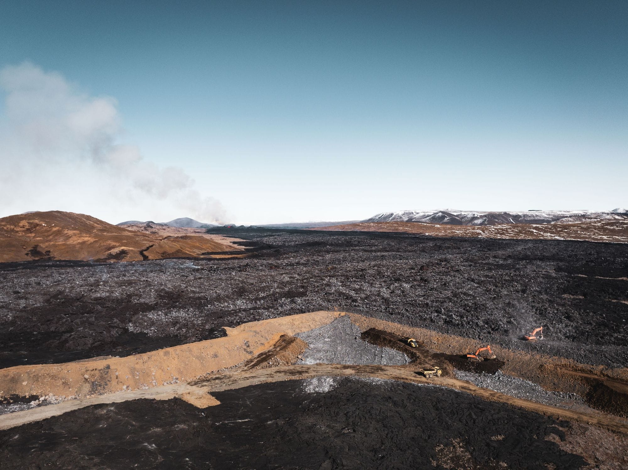 Varnargarðar á Reykjanesi.