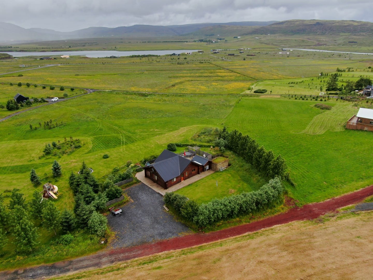 Sumarhús við Óðinsstíg 18.