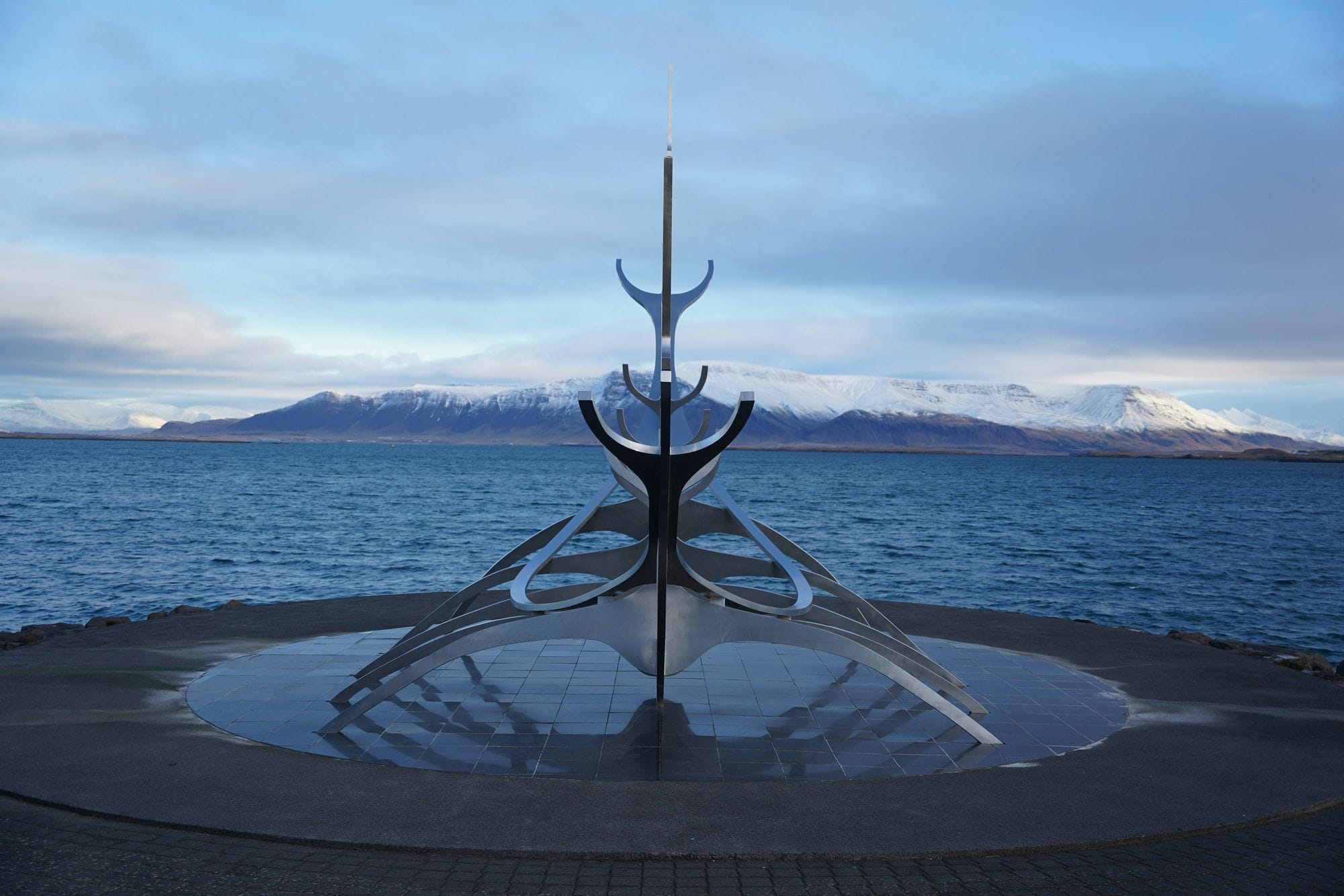 Sólfarið við Skúlagötu í Reykjavík.